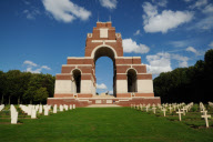 The Thiepval Memorial to the Missing of the Somme, Picardie, France - Aug 2010
