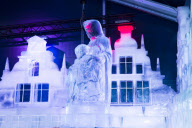 Icesculptors  work at -10 degrees celsius.