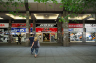 Electrical retailers on Tottenham Court Road, London, Britain - 24 May 2009