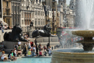 Trafalgar Square, London, Britain - May 2009