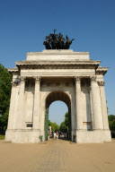 Monuments on Hyde Park Corner, London, Britain - May 2009