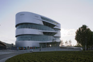 ARCHITECTURAL STOCK Backlit east elevation from the roundabout