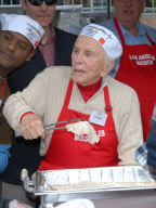 Thanksgiving meal given to the homeless, Los Angeles, America - 24 Nov 2010