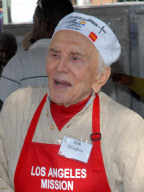Thanksgiving meal given to the homeless, Los Angeles, America - 24 Nov 2010