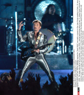 Paris:Johnny Hallyday in concert