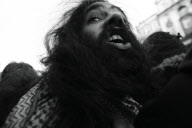 Students protest in London