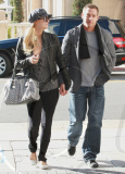 Paris Hilton and boyfriend Cy Waits strolling in Beverly Hills, Los Angeles, America - 27 Nov 2010
