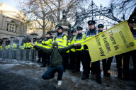 Demonstration to protest Austerity Plan, Dublin, Ireland - 27 Nov 2010