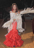 La Toya Jackson saca su lado flamenco para el Sicab de Sevilla