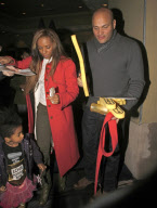 Mel B, Angel Brown, Stephen Belafonte