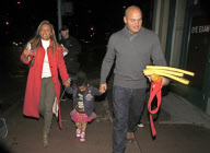 Mel B, Angel Brown, Stephen Belafonte
