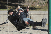 Gwen and the Boys Kick Back at the Park