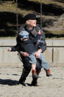 Gwen and the Boys Kick Back at the Park