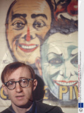 On the film set of 'Whats New, Pussycat?' - 1965