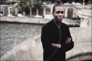 George Obama visits Paris