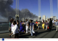 TERRORIST SUICIDE ATTACK ON THE WORLD TRADE CENTRE, NEW YORK, AMERICA - 11 SEP 2001