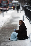 Heavy snowfall in Edinburgh, Scotland, Britain - 02 Dec 2010