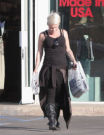 Pink Goes Christmas Shopping