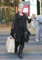 Pink Goes Christmas Shopping