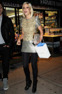 Celebrities leaving The Lion Restaurant, New York, America - 22 Sep 2010