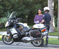 Kimora Lee gets a ticket! EXCLUSIVE