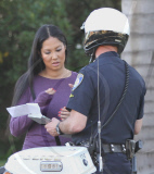 Kimora Lee gets a ticket! EXCLUSIVE