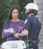 Kimora Lee gets a ticket! EXCLUSIVE