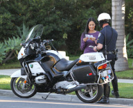 Kimora Lee gets a ticket! EXCLUSIVE