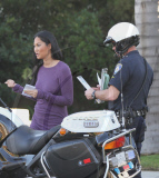 Kimora Lee gets a ticket! EXCLUSIVE