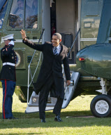 President Barack Obama returns to the White House, Washington DC, America - 06 Dec 2010