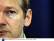 Wikileaks founder Julian Assange presents Iraq war logs at press conference, Westminster, London, Britain - 23 Oct 2010