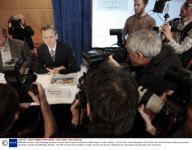 Wikileaks founder Julian Assange presents Iraq war logs at press conference, Westminster, London, Britain - 23 Oct 2010