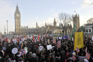 Students demonstrate against higher tuition fees and cuts in University funding, London, Britain - 09 Dec 2010