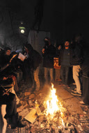 Students demonstrate against higher tuition fees and cuts in University funding, London, Britain - 09 Dec 2010