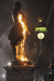 Students demonstrate against higher tuition fees and cuts in University funding, London, Britain - 09 Dec 2010