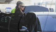LADY GAGA LIKE A PAPARAZZI IN BARCELONA AIRPORT.