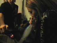 Miley Cyrus hits the bong like a champ