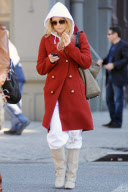 Kate Hudson and Matthew Bellamy out and about, New York, America - 12 Nov 2010