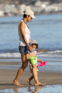 Halle Berry and Nahla have a California Beach Day