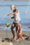 Halle Berry and Nahla have a California Beach Day