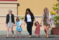 Michelle Williams Takes Matilda to Breakfast with Busy Philipps