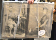 Ashley Olsen Arrives with Justin Bartha and a Piece Art