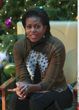 DC: FIRST LADY OBAMA READS CHRISTMAS BOOK TO SICK CHILDREN