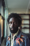 American poet, writer, actor and musician Saul Williams