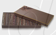Box of 400 luxury handmade chocolates costing GBP 560 by Michel Cluizel, France - 13 Dec 2010