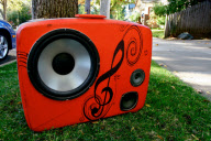 BoomCase, portable speakers in vintage suitcases - Dec 2010