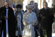 Christmas Day church service, Sandringham, Norfolk, Britain - 25 Dec 2010