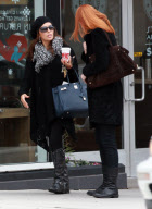 EXCLUSIVE... Marcia Cross Consoles Eva Longoria With Coffee!