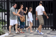 Princess Caroline and Princess Alexandra of Monaco On Vacation in Ipanema