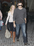 LeAnn Rimes and Eddie Cibrian out and about at the Commons Mall in Calabasas, California, America - 26 Dec 2010